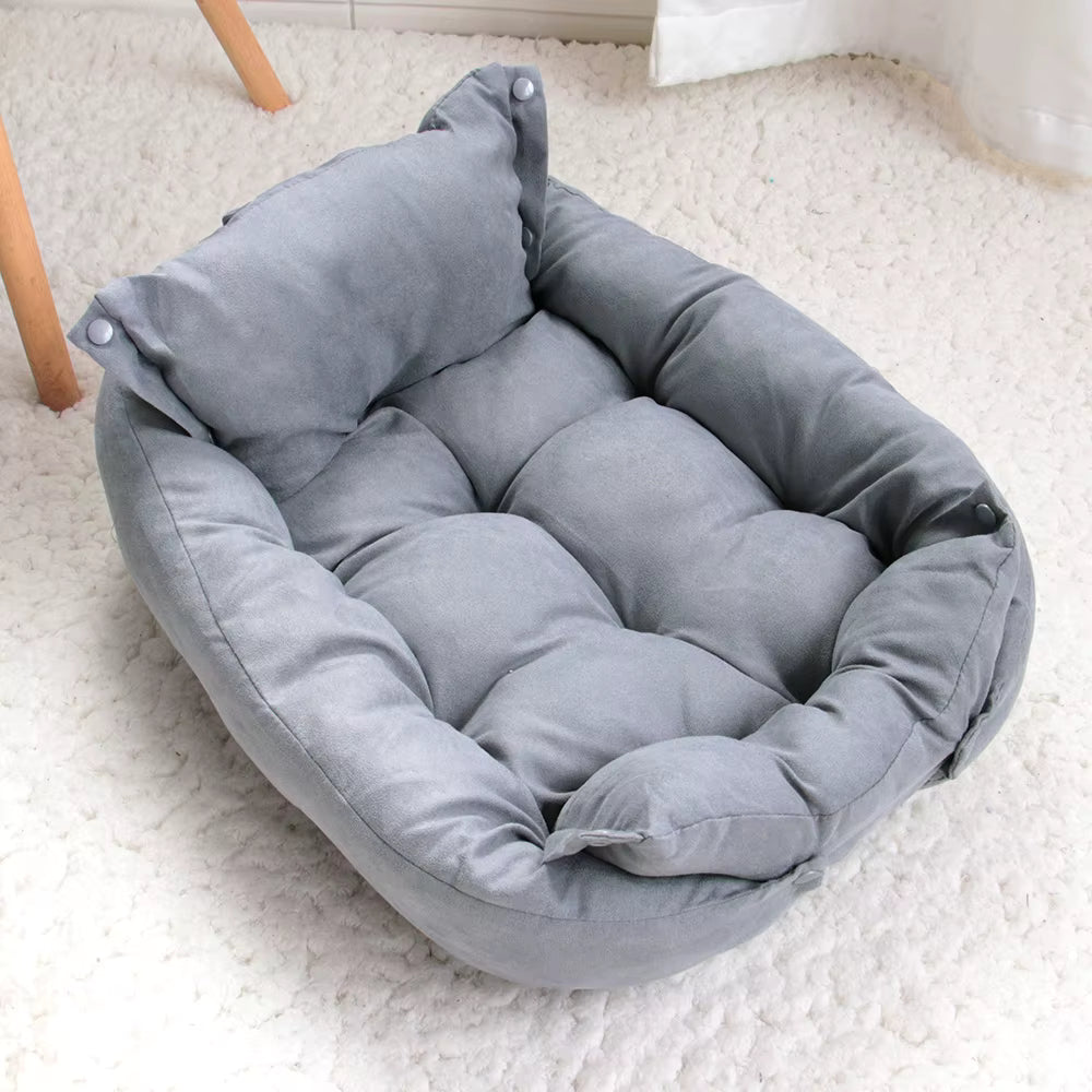 3-in-1 Transformable Dog Bed