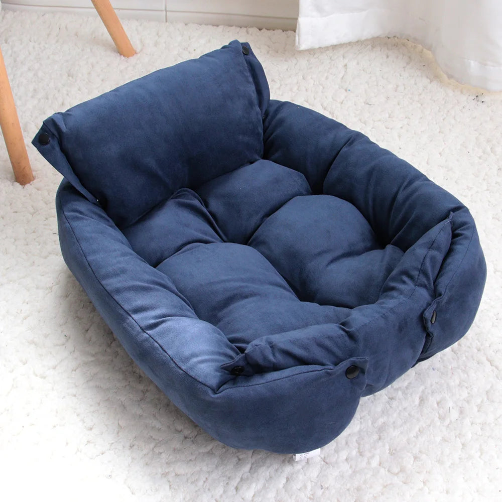 3-in-1 Transformable Dog Bed