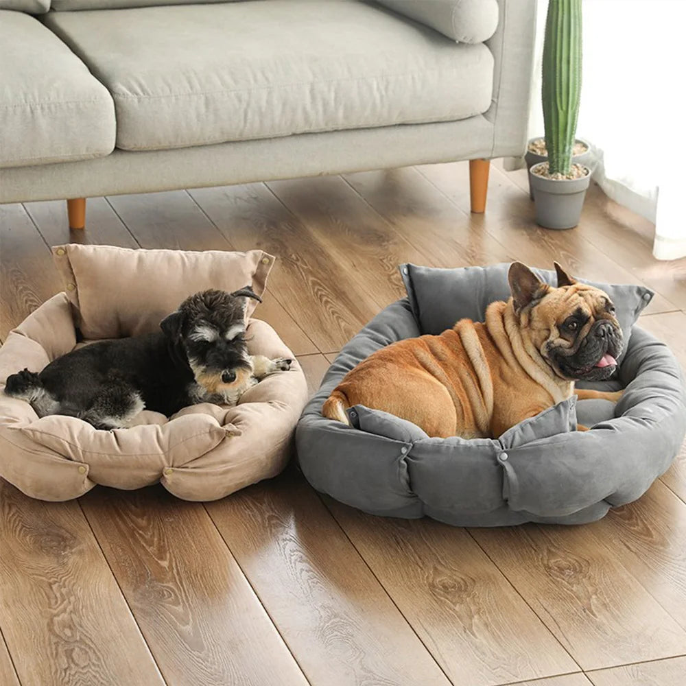 3-in-1 Transformable Dog Bed