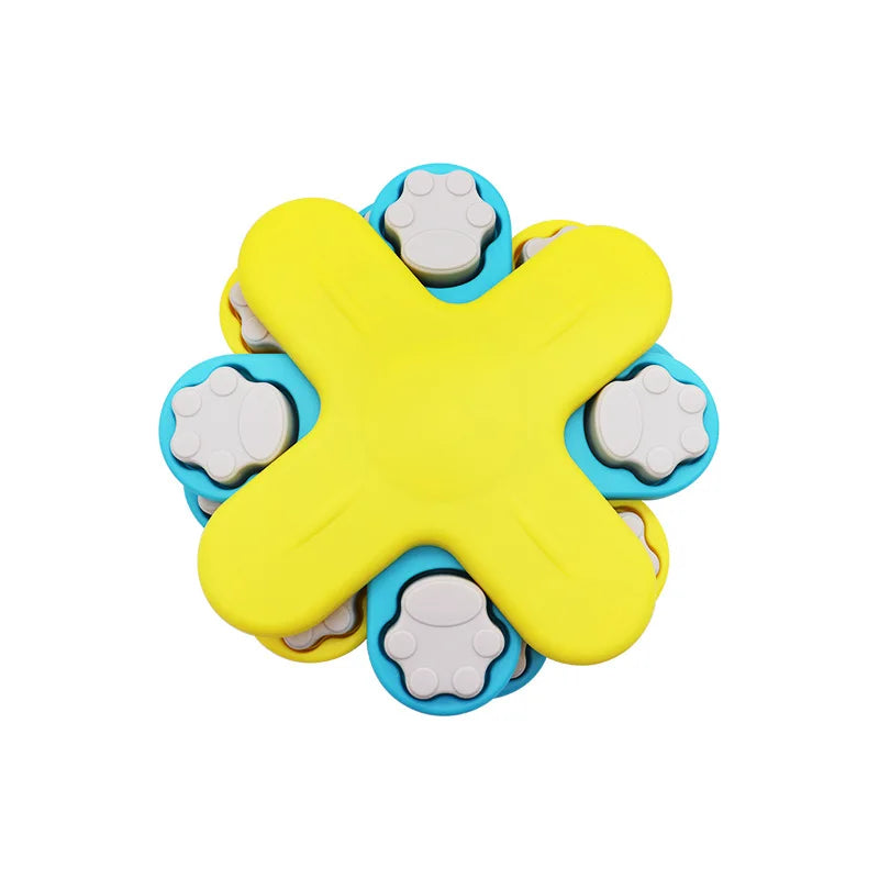 Interactive Rotating Puzzle Toy for Dogs