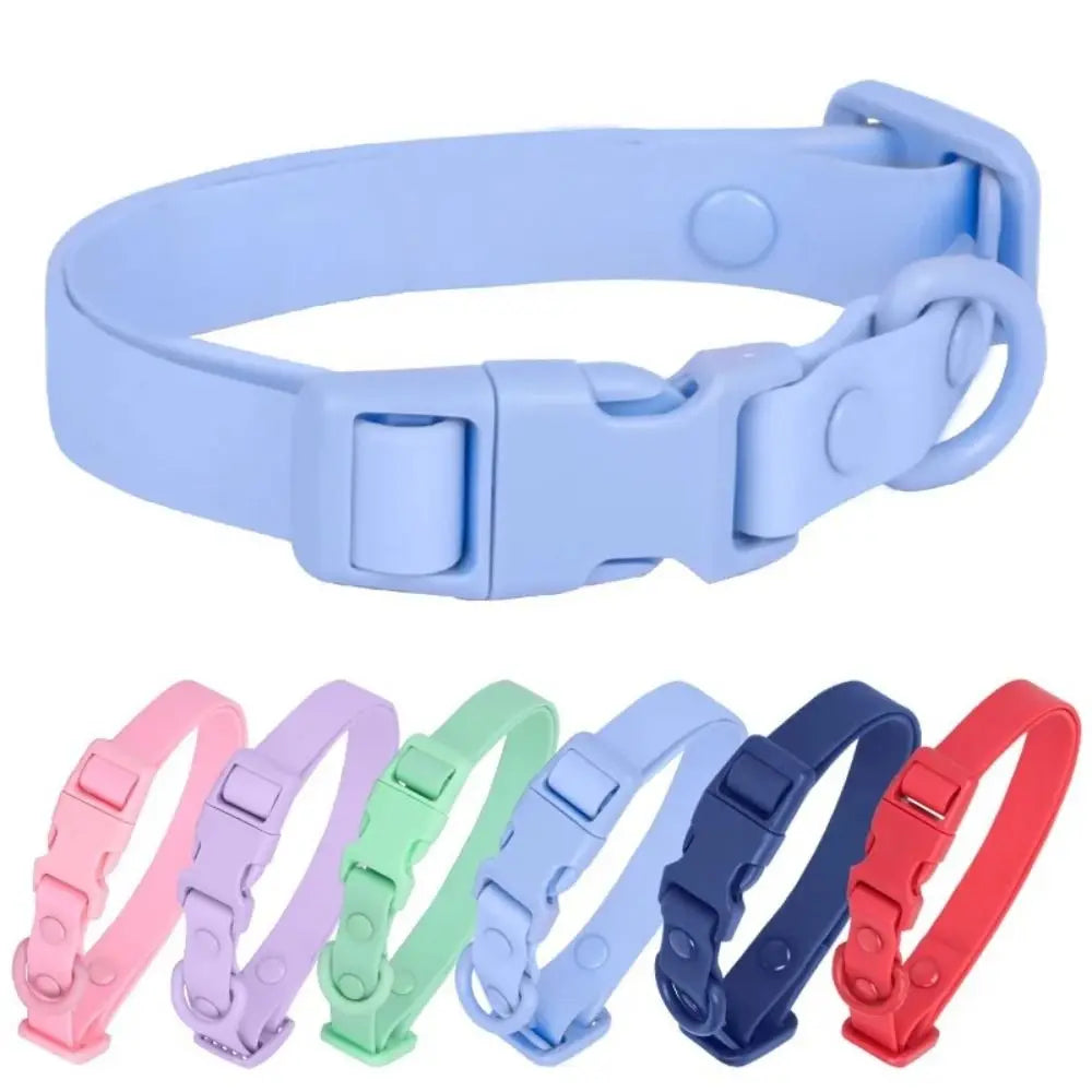 Colourful Waterproof Dog Collar