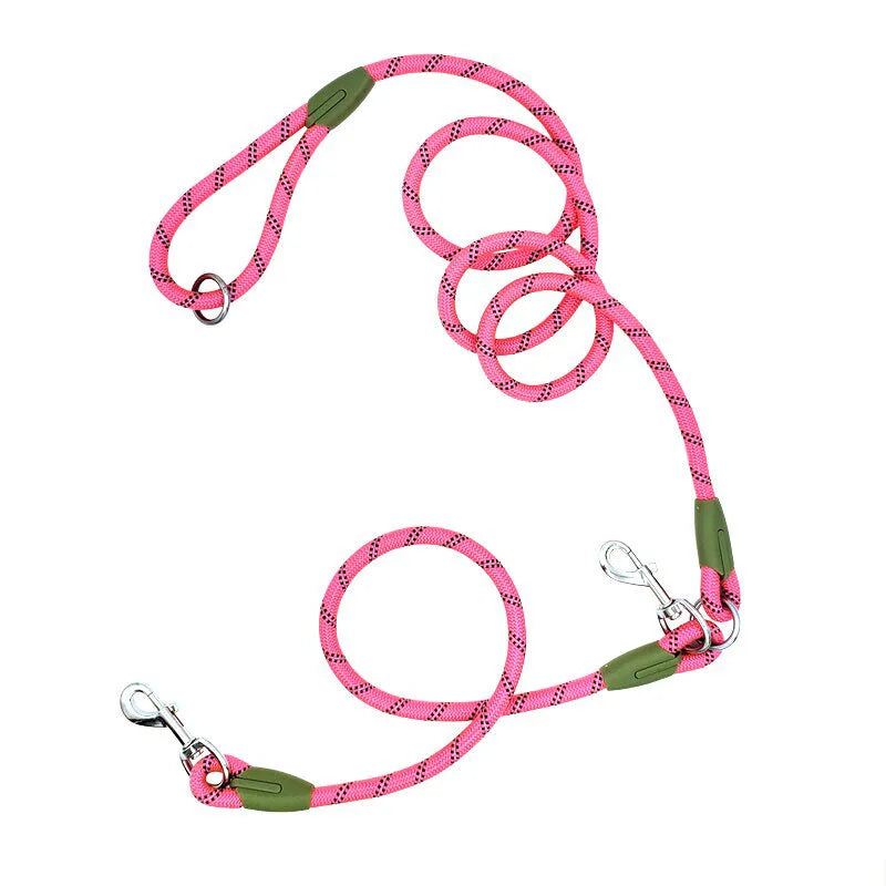 Cross-Body Reflective Dog Leash
