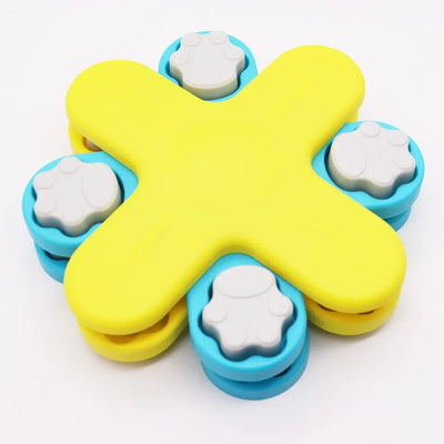 Interactive Rotating Puzzle Toy for Dogs
