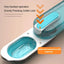 Portable Water Bottle with Integrated Bowl