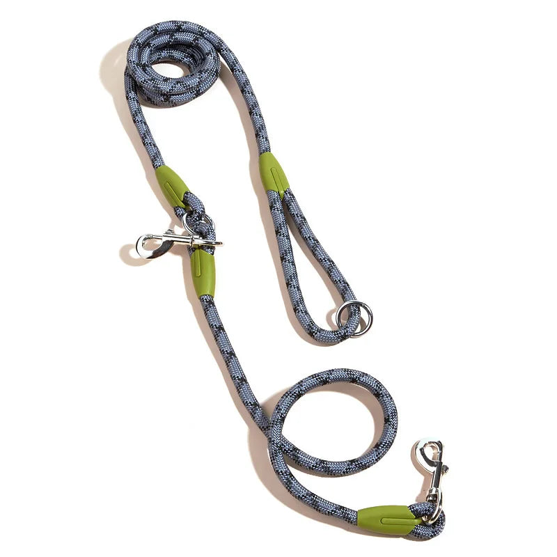 Cross-Body Reflective Dog Leash