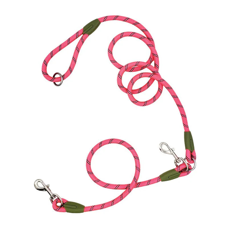 Cross-Body Reflective Dog Leash