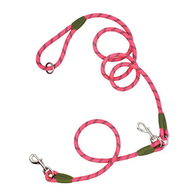 🐕 2.5 m (8 ft) Cross Body Reflective Dog Leash