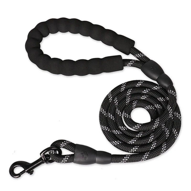 🌈 Ultra-Comfort Padded Handle Dog Leash (1.5m, 2m, 3m)