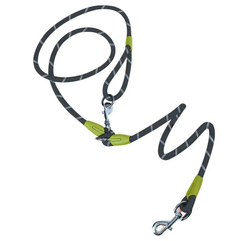 Cross-Body Reflective Dog Leash
