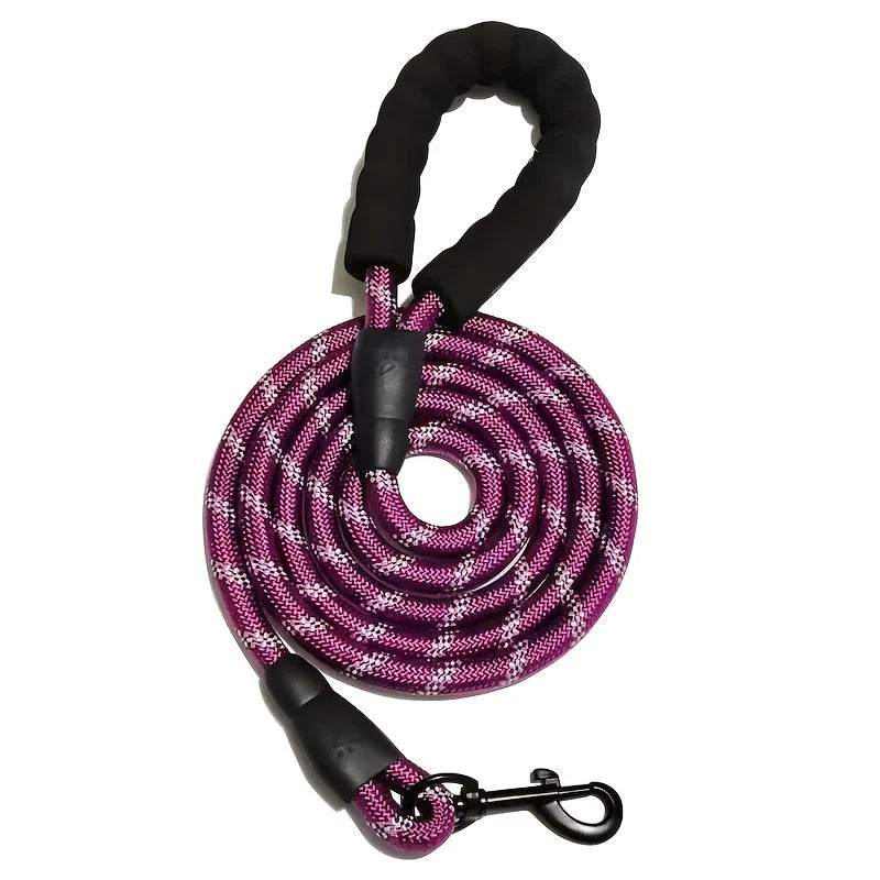 🌈 Ultra-Comfort Padded Handle Dog Leash (1.5m, 2m, 3m)