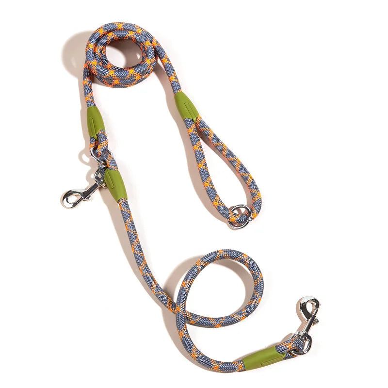 Cross-Body Reflective Dog Leash