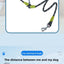 🐕 2.5 m (8 ft) Cross Body Reflective Dog Leash
