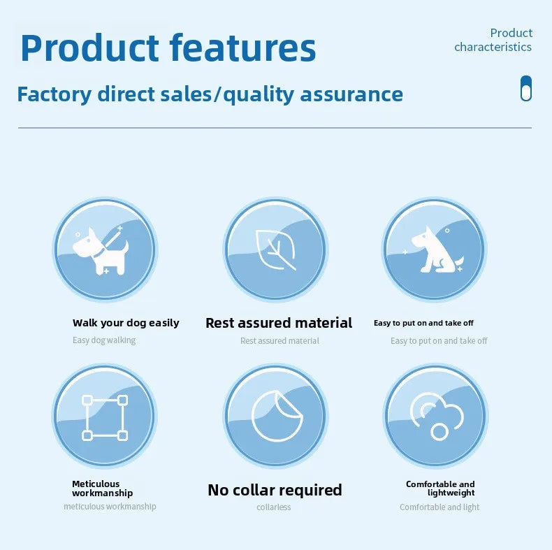 Cross-Body Reflective Dog Leash